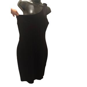 Lulu's Black Midi Dress